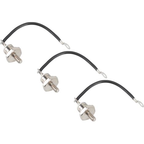 Lot de 3 diodes ZX70 12 70A antirouille, stabilité performante, ligne négative noire pour contrôle moteur (1/5)