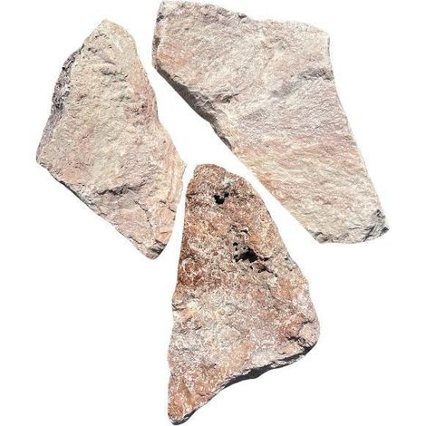 Angle Parement Pierre Naturelle Travertin Rouge - Ti'ma Stone - Couche 1m² - Ti'ma Stone (1/2)