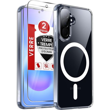 pour Coque Samsung A57-5G: Coque A57 5G Samsung avec 2 Verres Trempés (1/5)