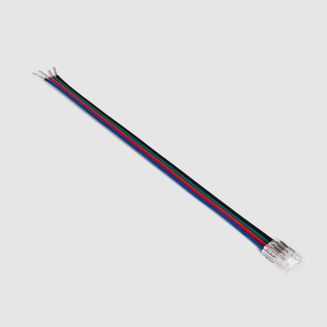 Conector para Tira LED 24V RGB SMD Ancho 8mm IP20 con Cable 8 mm (1/4)