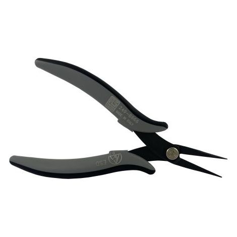 Pince à bec long RS PRO, L. (hors tout) 155 mm, L. (mâchoire) 28mm, 1 pièce(s) ( Prix pour 1 )