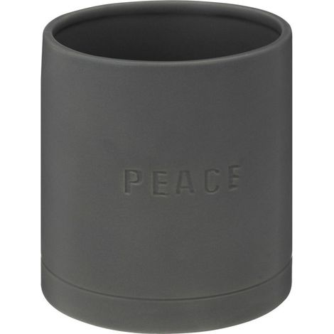 Cache-Pot en Céramique "Avi" 14cm Gris (1/2)