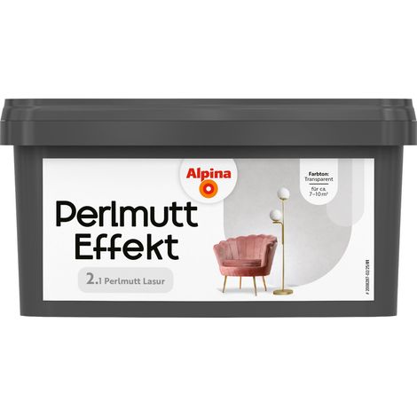Alpina Wandfarbe Perlmutt Effekt Lasur 1 L Innen (1/2)