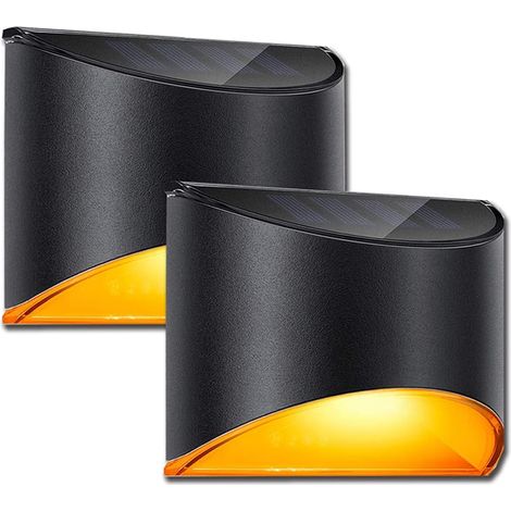 Lampes solaires de clôture, lampes solaires de jardin LED, lampes solaires murales étanches-AquaForge (1/5)