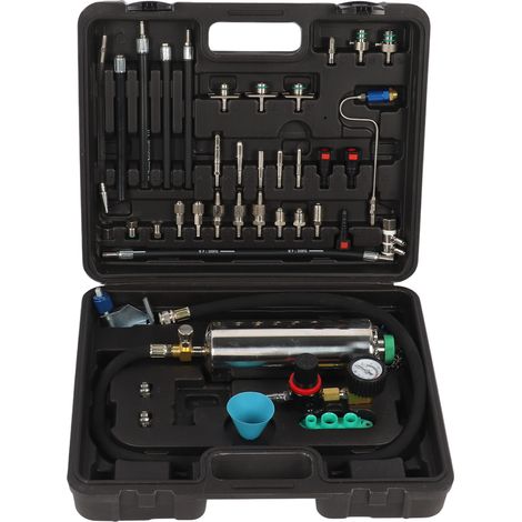 Kit de nettoyage d'injecteurs essence 0 à 140psi, outil universel pour système d'alimentation de voitures à essence et à papillon (1/5)