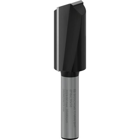 Bosch Trimmer PRO Router Straight Bit Two Flutes 16 x L 30 Shank 8 mm 2608629679