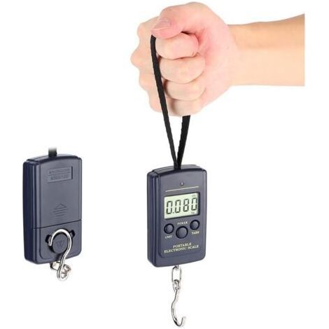40Kg Multifunctional Precision Electronic Scale, Digital Hanging Scale, Luggage Weighing Scale, Portable LCD Weighing Scale (1/5)
