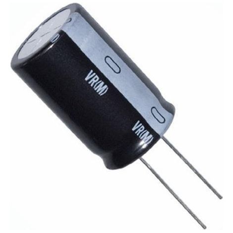 Condensador Electrolitico 1uF 450Vdc Medidas 6,3x11mm