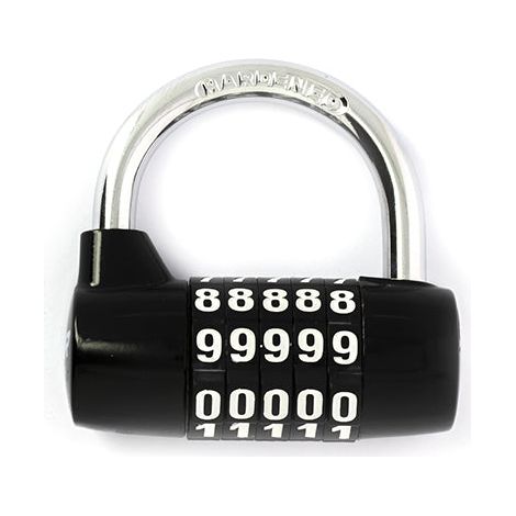Cadenas à combinaison 5 chiffres - 65mm