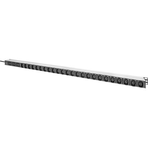 Digitus Digitus PDU IT di base, monofase 16 A, 24 x C13, 3 x C19, cavo di alimentazione da 3 m, spina IEC 60309 16 A (1/4)
