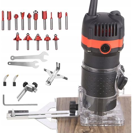 MACHINE À RAINURER POUR DÉCOUPE DE PLANCHES EN BOIS 800W 220V KIT POUR PLANCHE (1/4)