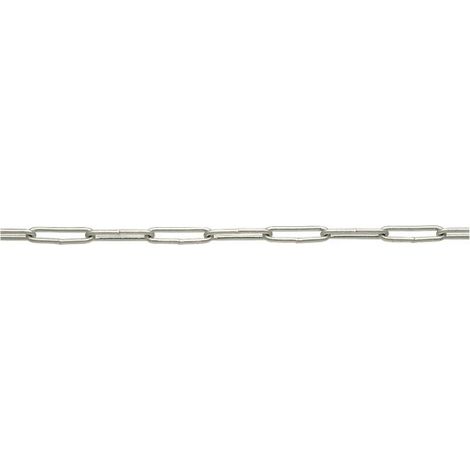 Catena 4.0 DIN5685/C zincata (rotolo da 50 m) (1/2)
