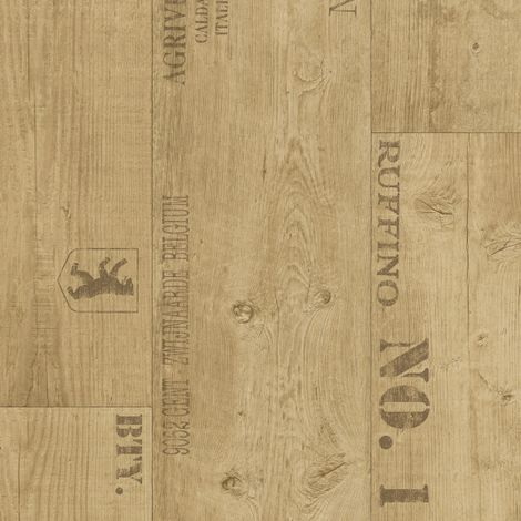 Sol Vinyle First effet parquet marqué chêne - Rouleau de 2m x 3m