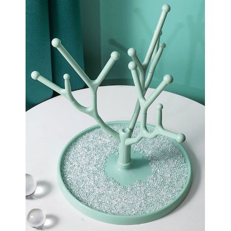 Séchoir à biberons, supports amovibles pour biberons, couverts, tétines et tasses. (1/5)