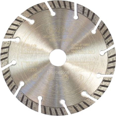 disco diamantato 150 mm Baier 51151 universale per scanalatore