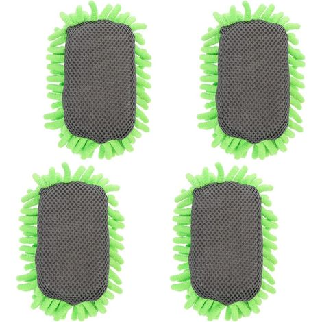 de 4 effaceurs en microfibre lavables pour tableaux blancs (1/5)