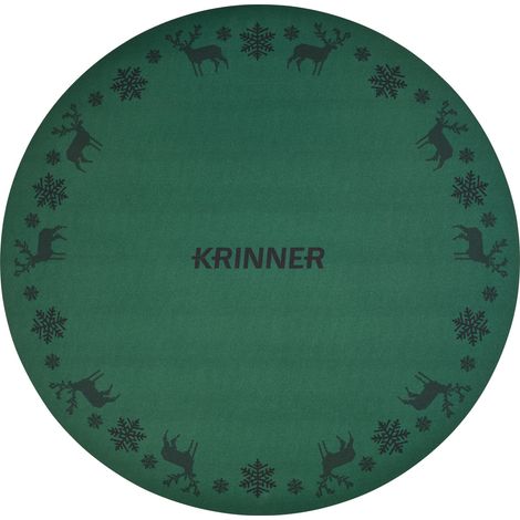 Krinner Weihnachtsbaumunterlage Ø 60 cm grün Weihnachtsbaumdecke