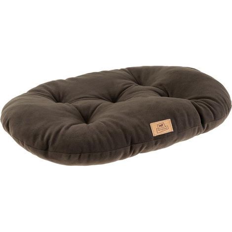 1 - Coussin Pour Chien - Tapis Pour Chat - En Micropolaire Avec Rembourrage Doux - Lavable En Machine Pour Niches Et Voitures - Gris - 65x42cm (1/3)