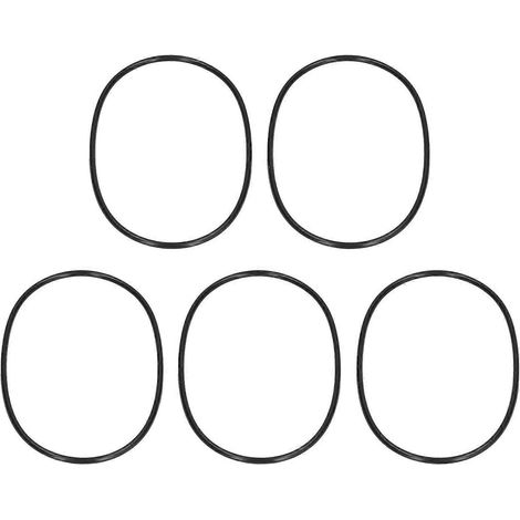 5 Stück runde Gummimotorriemen, industrielle mechanische Ausrüstung, Getriebeteile, 5 mm Durchmesser, 5405-000 (1/4)