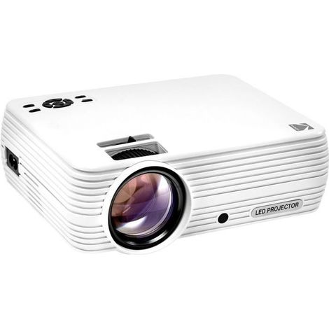 Filiyano – Projecteur home cinéma LED KODAK FLIK X4 1080p, écran lumineux de 150 pouces, blanc (1/4)