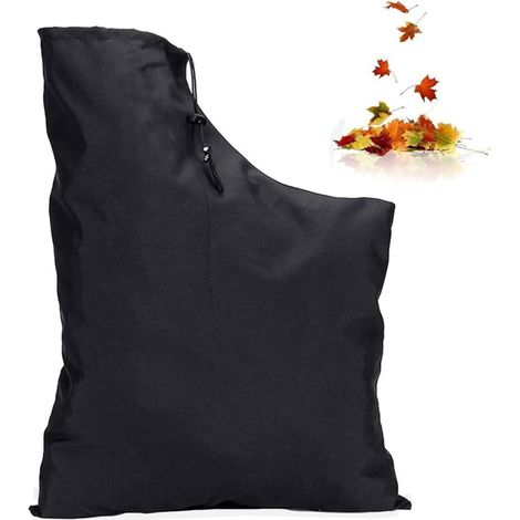 Noir Sac Universel pour Aspirateur Souffleur, Collecteur de Feuilles pour Ultra-souffleurs et Aspirateurs, 1 Pièce,35X44X60cm (1/5)