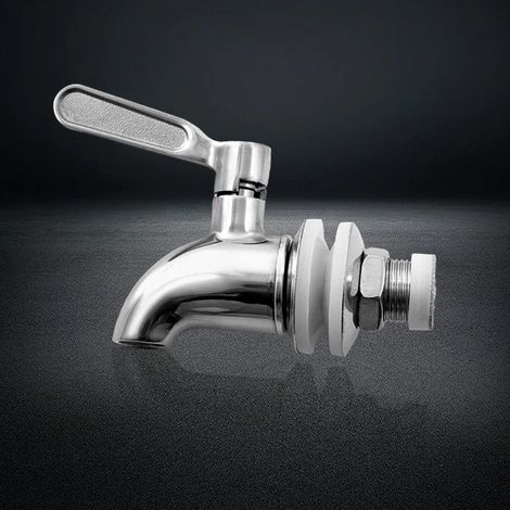 2pcsRobinet Fontaine à Eau Inox 304 – Accessoire Purification Eau Sans Plomb Sans BPA – Débit Contrôlé – Montage Facile (1/5)