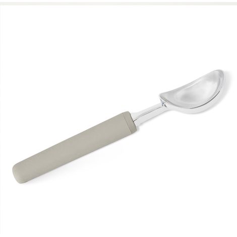Cuillère à Glace, Manche Ergonomique Souple, Passe au Lave-Vaisselle, Couleur Gris Lin (1/5)