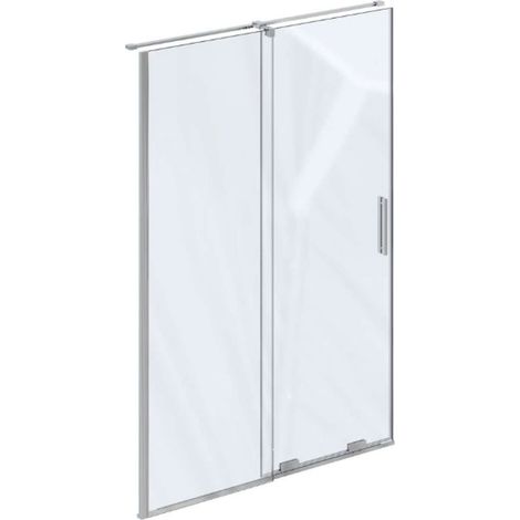 Ravak Roll - Puerta de ducha, 138-140 cm, cromo/cristal transparente X08VM0C00Z1 (1/5)