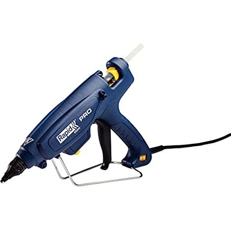 Pistola per colla rapid modello ergonomico nero 1400 g/h