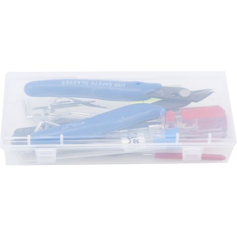 Kit d'outils de nettoyage pour imprimante 3D multifonctionnel comprenant des aiguilles de nettoyage, un fluide et une clé à douille hexagonale. (1/5)