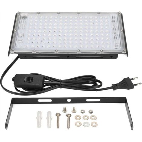 200W LED Grow Light, IP65 Waterproof, 144 LED Beads, Energy-Saving LED Lighting for Indoor Plants, Quantum Panel (1/5)