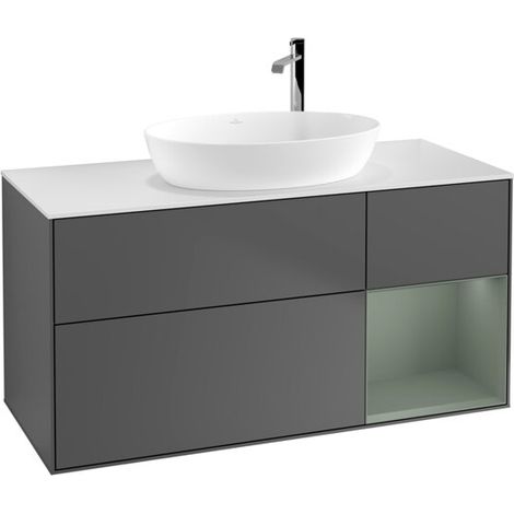 Villeroy & Boch F951GMGK Meuble sous-lavabo Finion F95 (1/2)