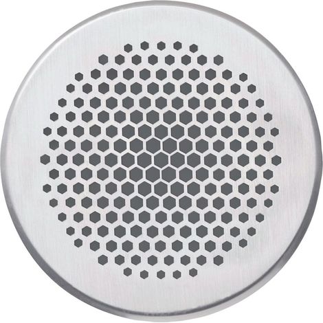 Vaillant Design Abdeckblende rund Durchmesser 125 mm Industrial Edelstahl, 0020212302
