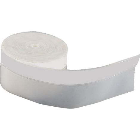 Bande d'étanchéité autocollante 5M 45mm pour portes et fenêtres, protection contre le vent, les insectes et la poussière (semi-transparente) (1/5)