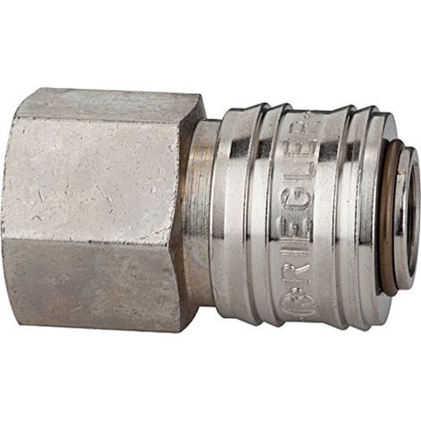 Riegler Schnellverschlusskupplung NW 7,2 »connect line«, MS vern., G 1/4 IG (1/3)