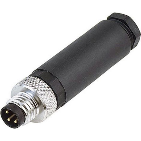 binder 99-3383-100-04 Sensor-/Aktor-Steckverbinder, unkonfektioniert M8 Stecker, gerade Polzahl Sen (1/2)