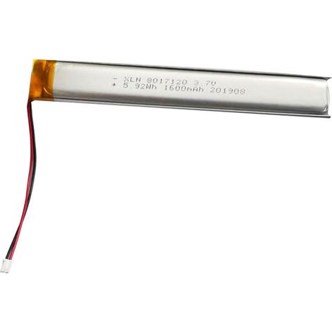 1600mAh Polymer Lithium Battery 8017120 LED Light Massager Dedicated Lithium Battery Pack for Toys and Models (1/4)