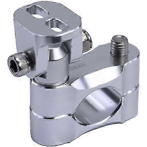 Support universel pour phares de moto, fixation CNC pour phares antibrouillard latéraux, support de fixation, accessoires moto R2lc (Argent-L) (1/5)