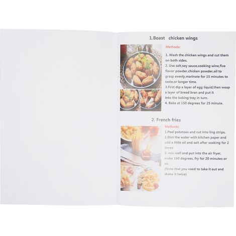 Livre de Recettes pour Friteuse sans Huile - 32 Recettes avec Photos - Guide Pratique pour Débutants et Experts (1/5)