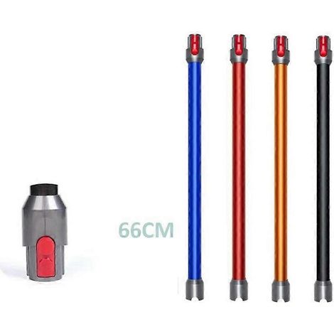 Verlängerungsstange für Dyson V10Slim/Digital Slim, Metall, Schnellverschluss, gerades Rohr, Handdüse, Wanne