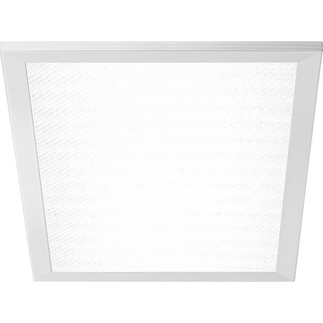 Panneau LED DRACMA 40W 3000K Blanc Microprismatique UGR19 Dimmable Varialuce - 600x600mm - Groupe Rossini (1/5)