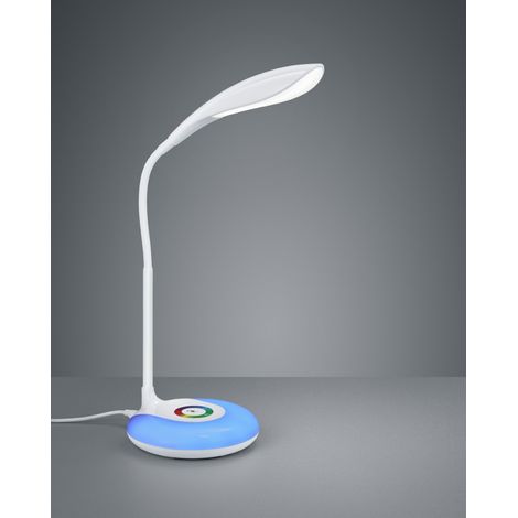 Sobremesa Touch Led Krait Blanco H34 cm Trio Lighting (1/2)