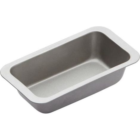 Moule à gâteau - KitchenCraft - 22 x 11,5 x 6 cm - Acier au carbone - Antiadhésif - Gris argenté