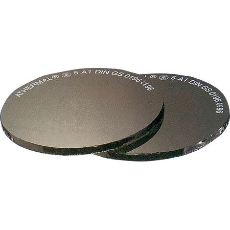 Schweißerschutz- Brillenglas DIN 5, 50mm 10 Stk (1/4)