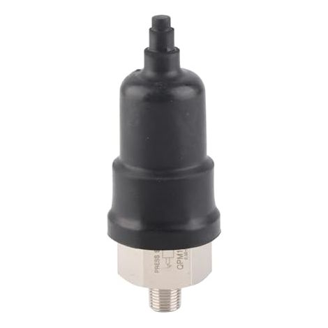 Pressostat Réglable QPM11-NO G1/8, 0.02-0.1MPa, Normalement Ouvert, IP54, AC220V et 48VDC, pour Systèmes d'Air Comprimé (1/5)
