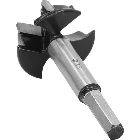 35-mm-Scharnierbohrer, 3 Schneiden, 4 Zähne, Hartmetall, Lochöffner für die Holzbearbeitung (1/5)