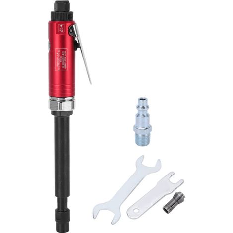 20000 U/min, 90 PSI Druckluftschleifer, Präzisions-Druckluftschleifer mit verlängerter Ausführung und 3-mm-/6-mm-Spannzange, amerikanische Ausführung (1/5)