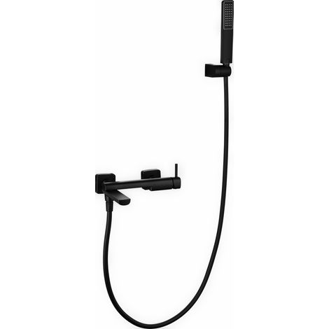 Kit bagno/doccia monocomando Toscana finitura nero opaco [ IMEX® ]