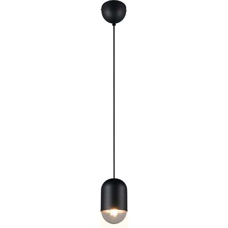 Pendelleuchte Hängelampe Esszimmerleuchte schwarz Höhenverstellbar H 150 cm