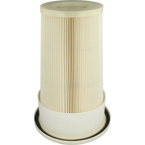 vhbw Filtro plisado compatible con Dustcontrol DC 2700c  2700i, 2800, 1800, 2900 eco aspiradora - blanco (1/5)